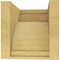 Ekena Millwork 10"W x 10"D x 10"H Wide Rivera Rough Cedar Woodgrain TimberThane Corbel, Primed Tan CORUR10X10X10RIVRCPR - alternate 2
